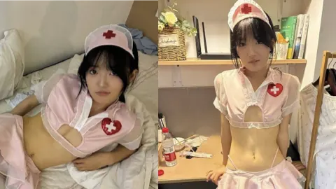 青玉案白丝护士服